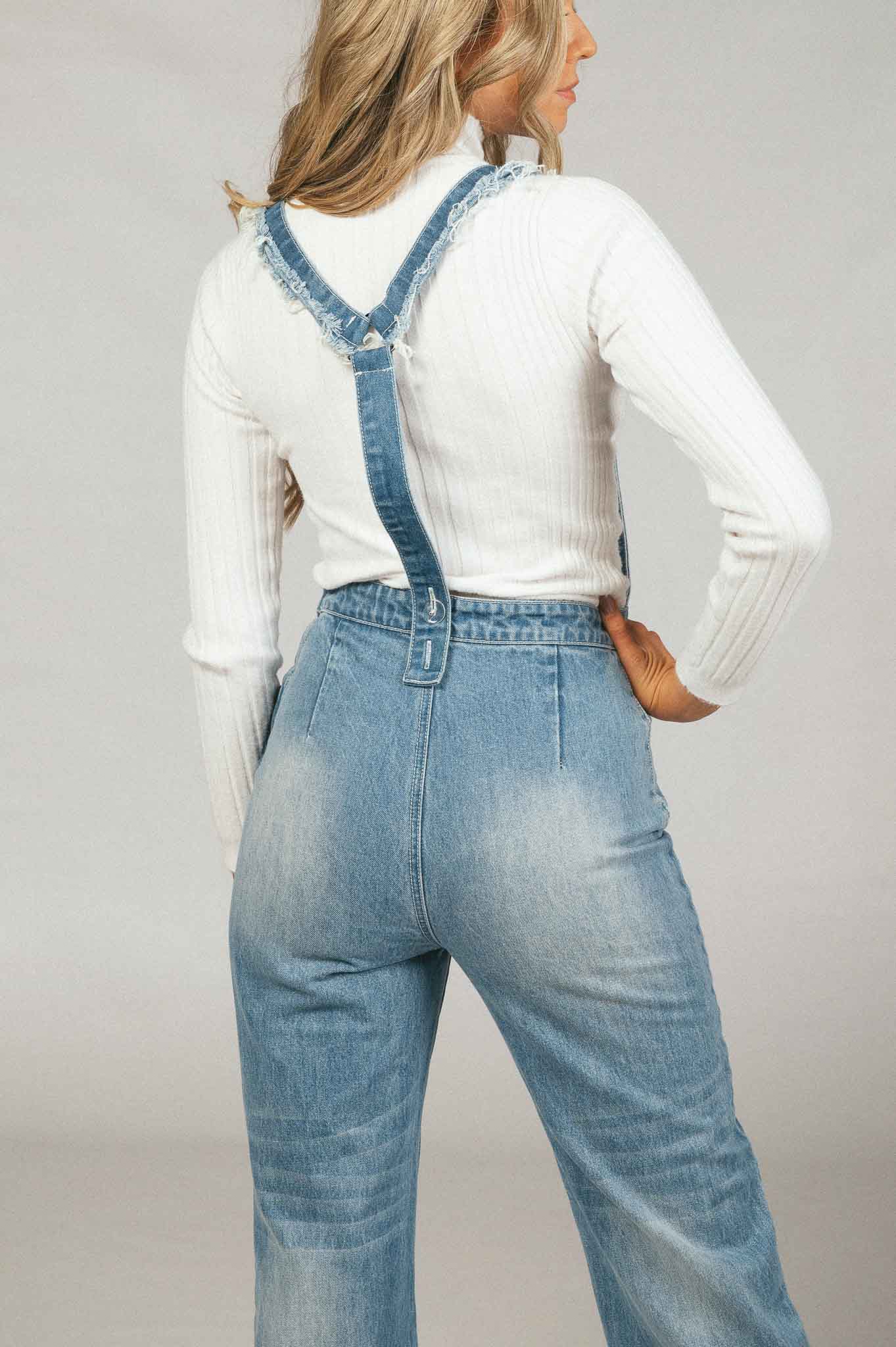 MinkPink Denim Overalls