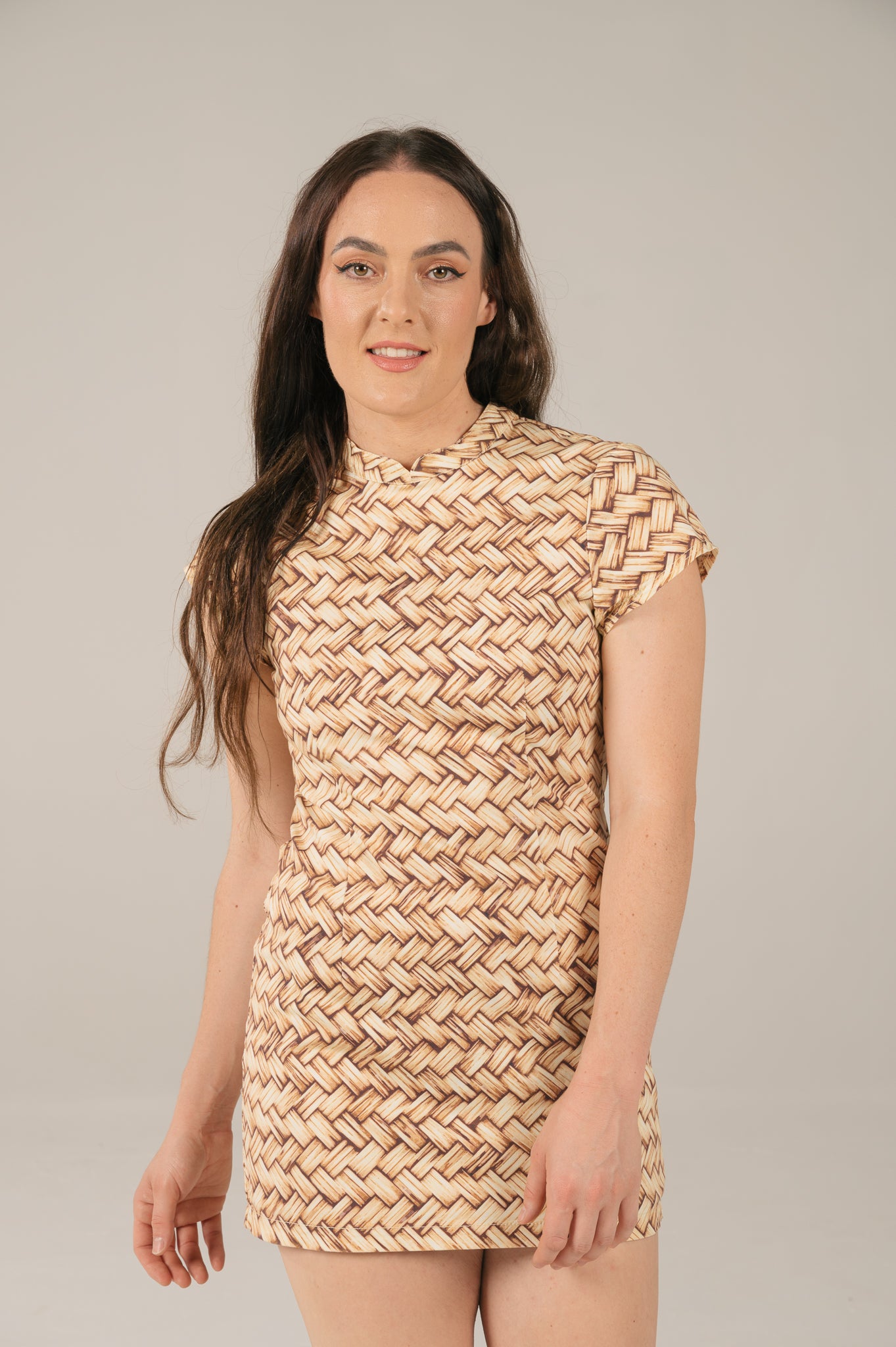 Maurie & Eve - Short Sleeve Mini Dress (Yellow)