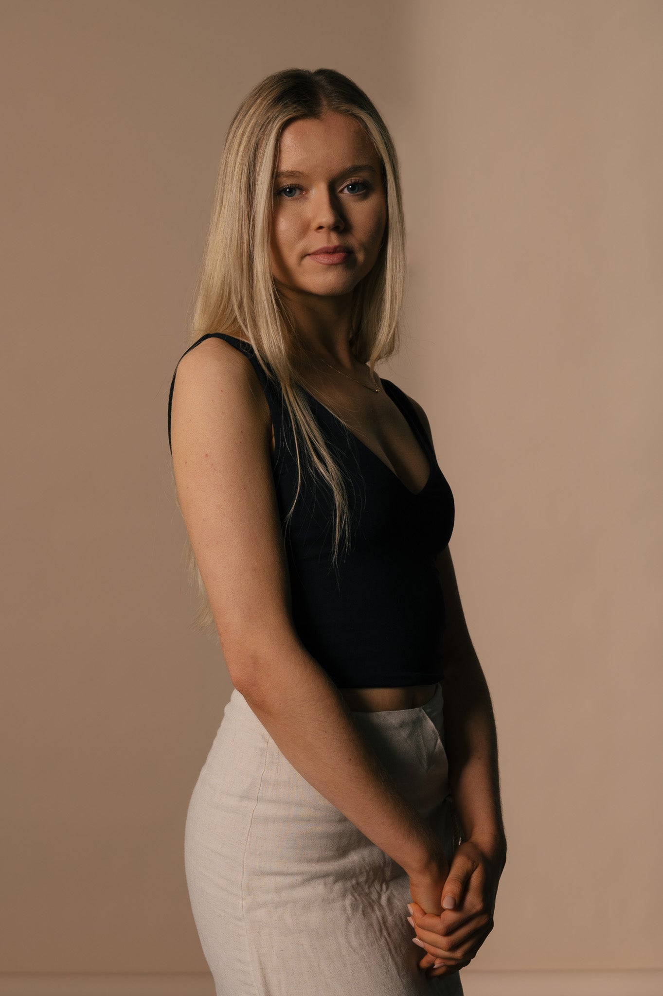 Morrisday The Label - Linen Blend Mini Skirt