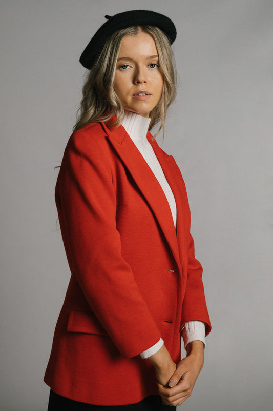 Jaeger Red Blazer