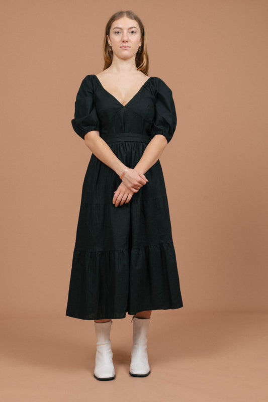 Sass Maxi Dress (Black)
