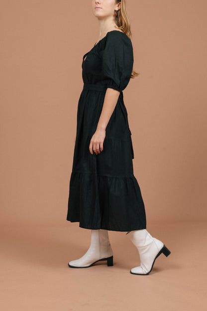 Sass Maxi Dress (Black)